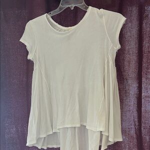 Free People-White Women's Top, XS